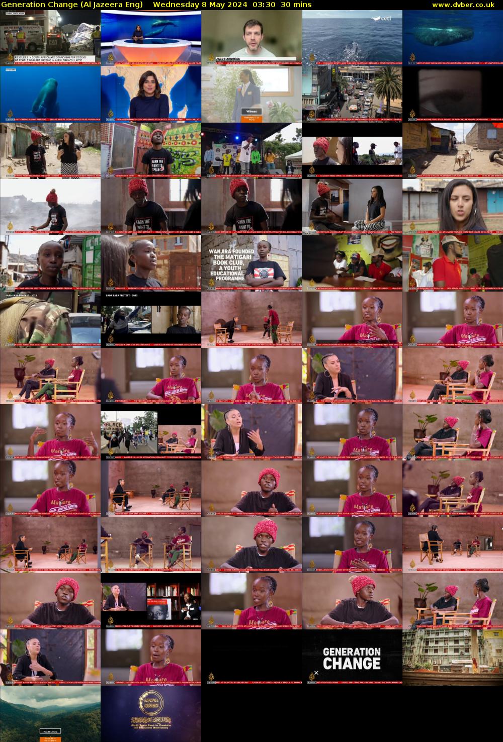 Generation Change (Al Jazeera Eng) Wednesday 8 May 2024 03:30 - 04:00
