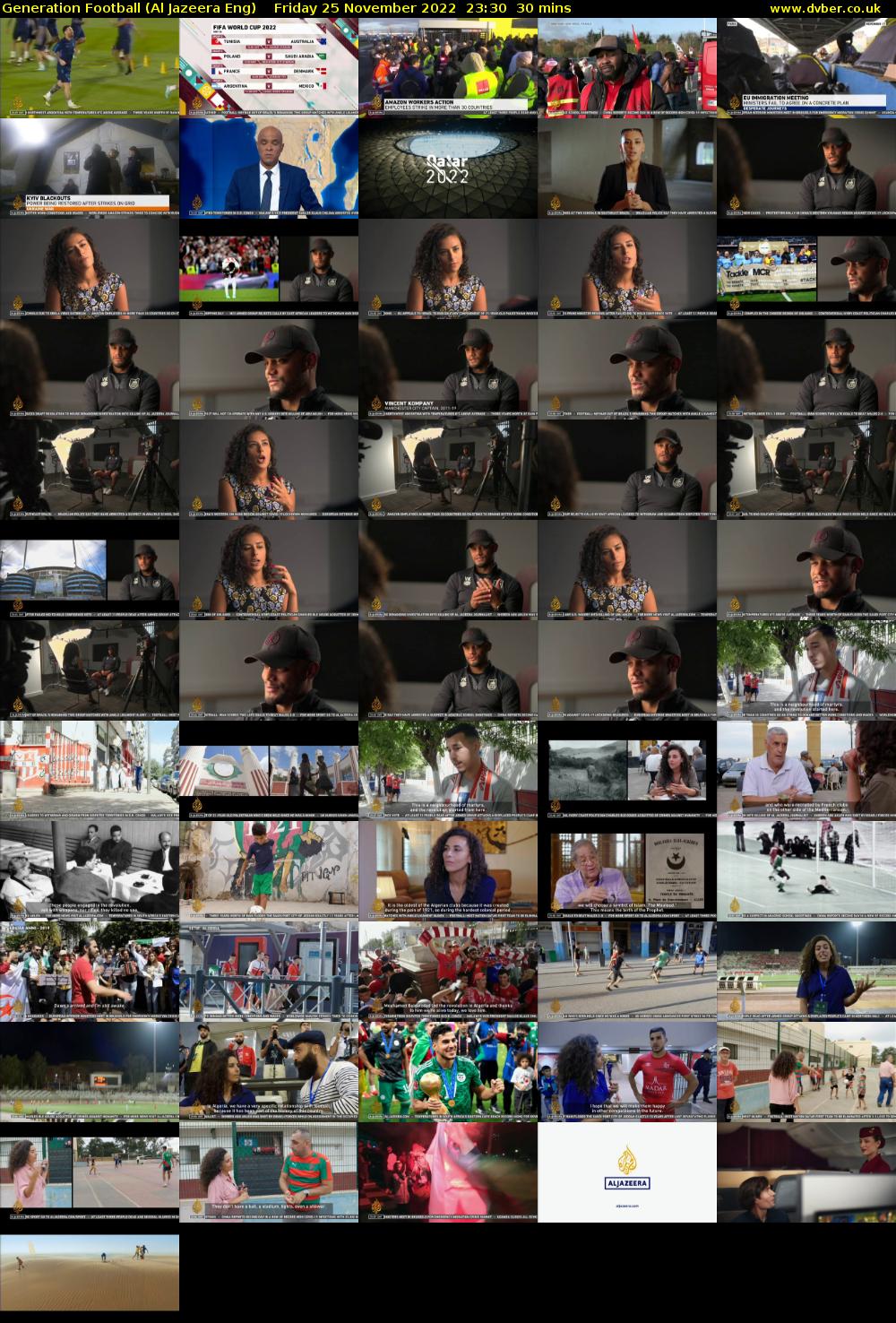 Generation Football (Al Jazeera Eng) Friday 25 November 2022 23:30 - 00:00