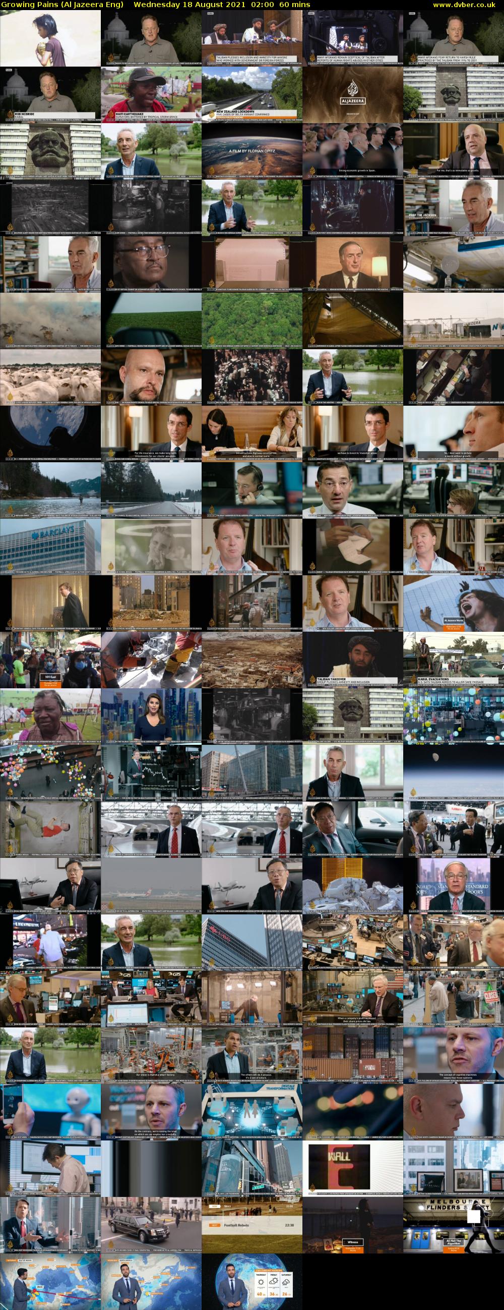 Growing Pains (Al Jazeera Eng) Wednesday 18 August 2021 02:00 - 03:00
