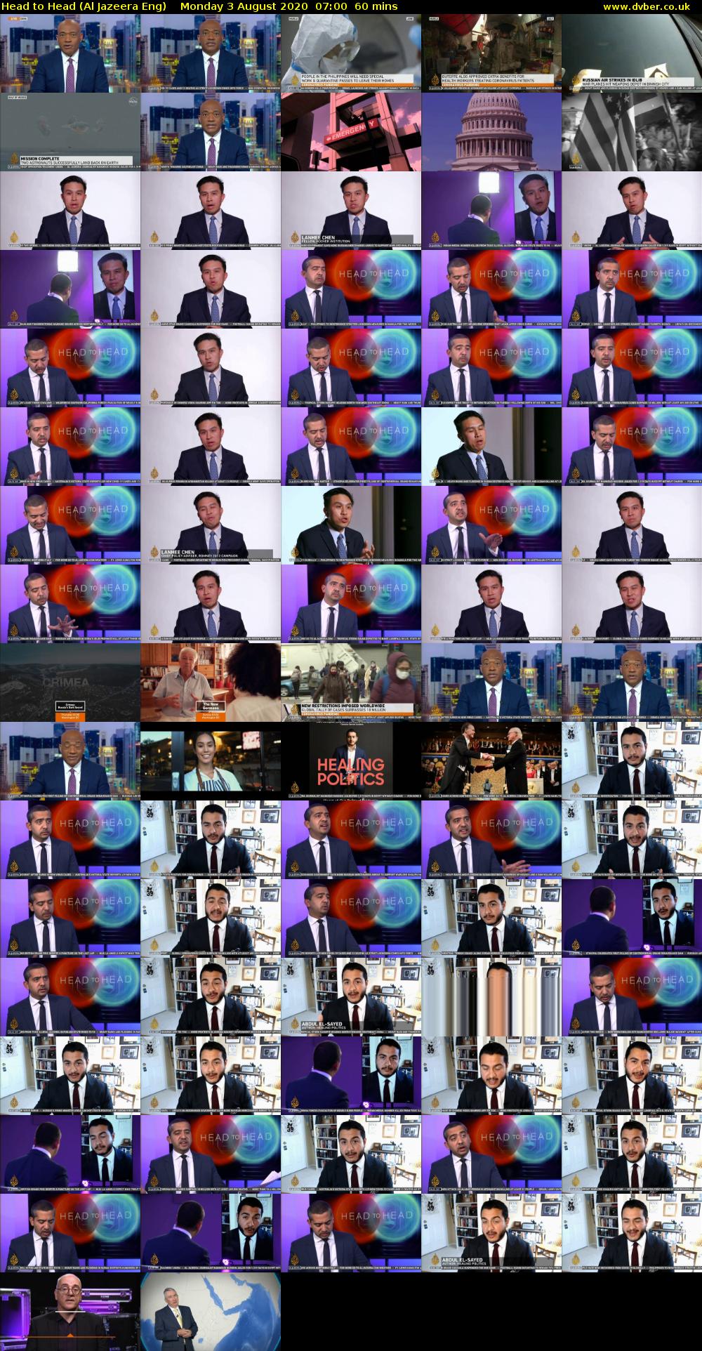 Head to Head (Al Jazeera Eng) Monday 3 August 2020 07:00 - 08:00