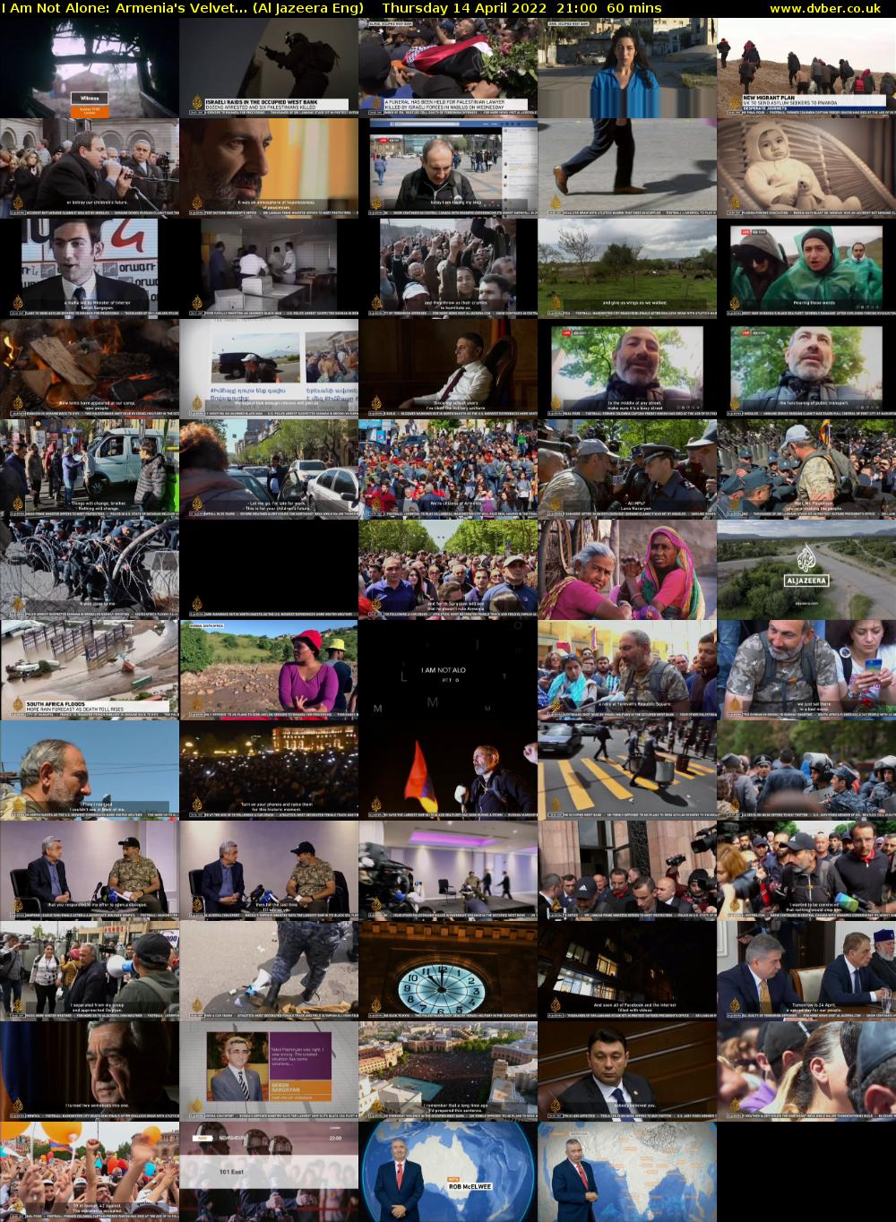 I Am Not Alone: Armenia's Velvet... (Al Jazeera Eng) Thursday 14 April 2022 21:00 - 22:00