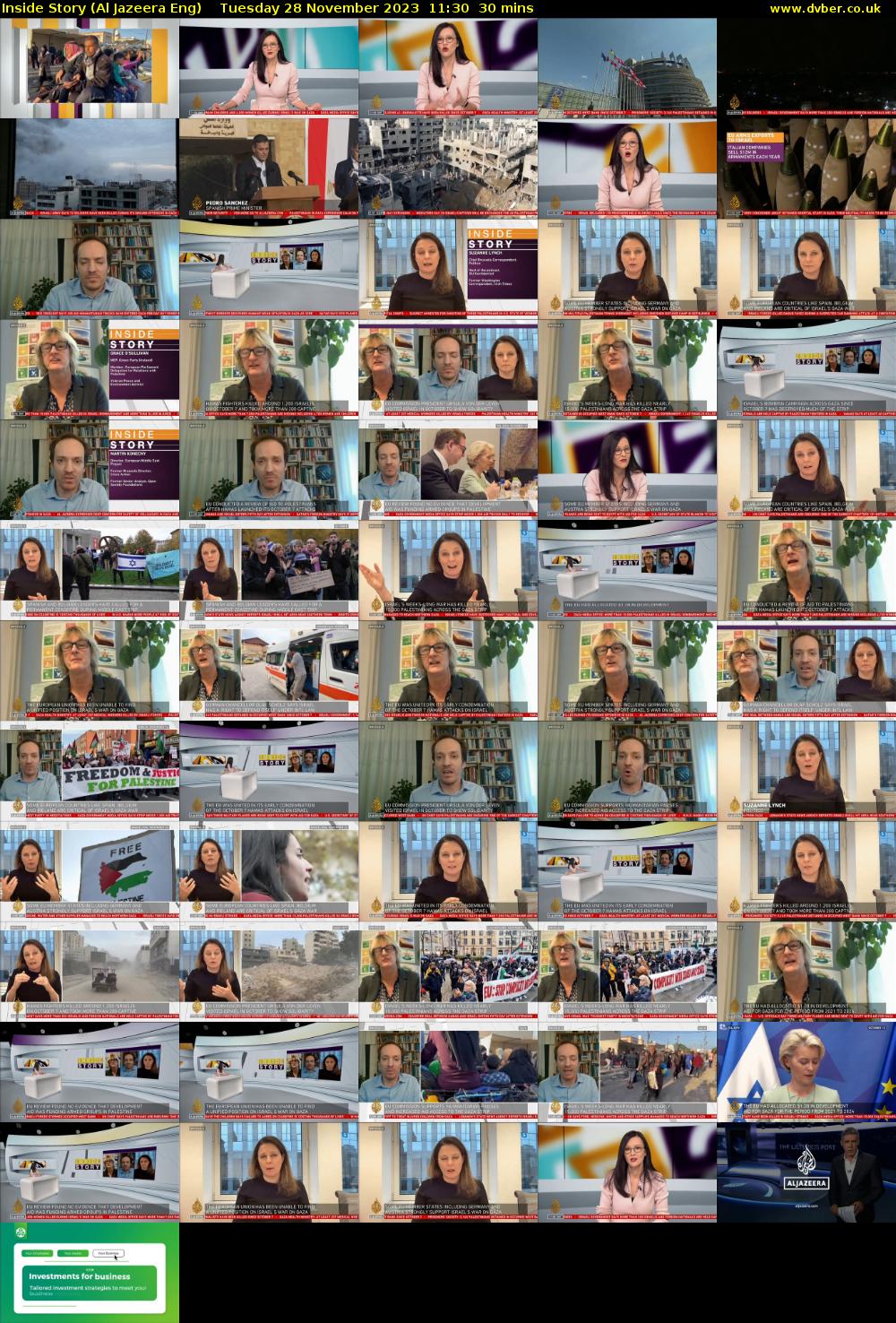 Inside Story (Al Jazeera Eng) Tuesday 28 November 2023 11:30 - 12:00