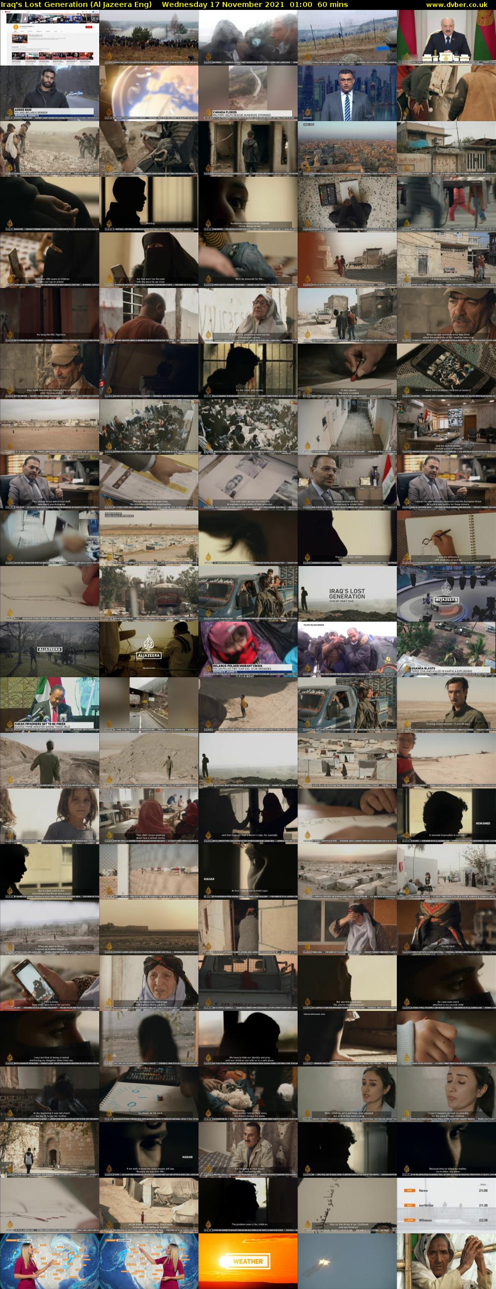 Iraq's Lost Generation (Al Jazeera Eng) Wednesday 17 November 2021 01:00 - 02:00