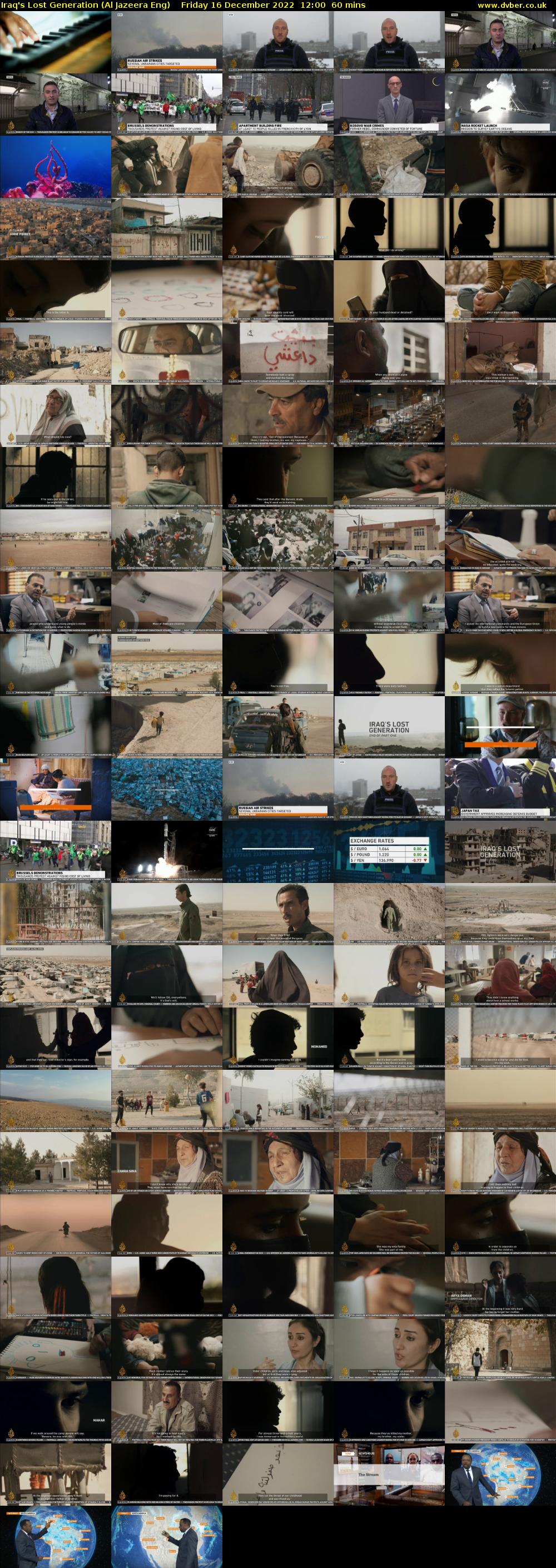 Iraq's Lost Generation (Al Jazeera Eng) Friday 16 December 2022 12:00 - 13:00