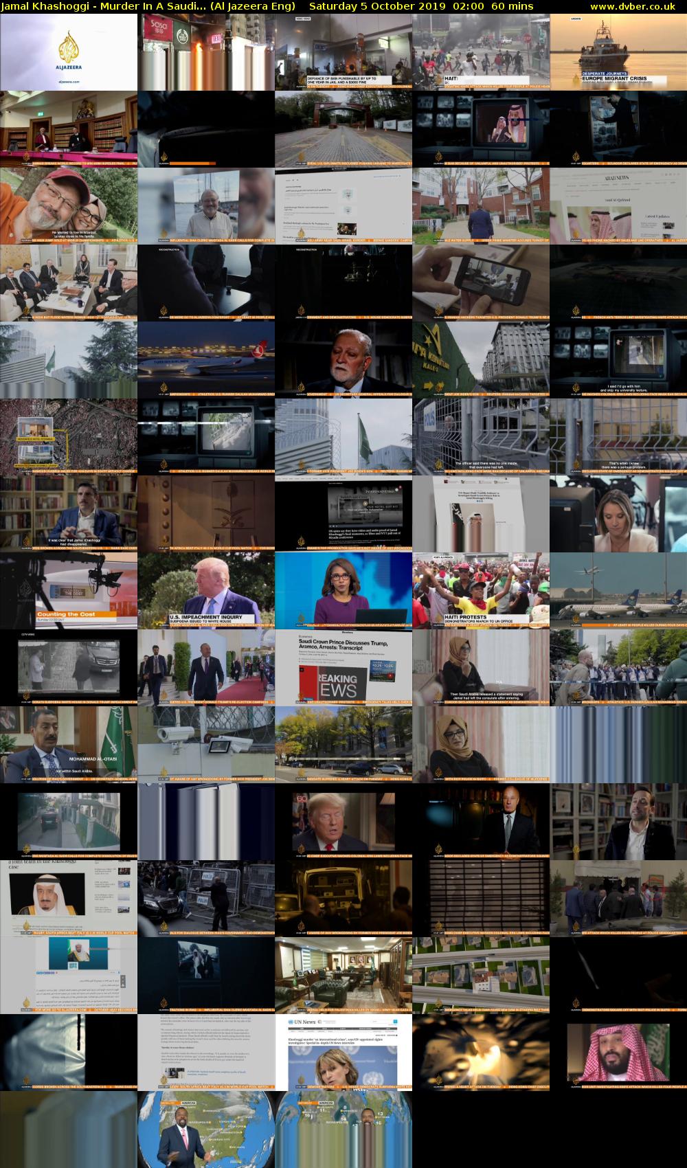 Jamal Khashoggi - Murder In A Saudi... (Al Jazeera Eng) Saturday 5 October 2019 02:00 - 03:00