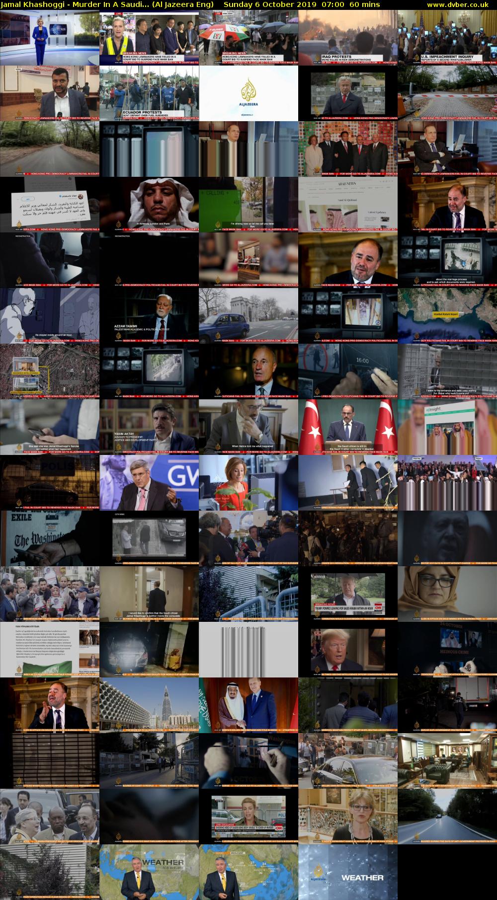 Jamal Khashoggi - Murder In A Saudi... (Al Jazeera Eng) Sunday 6 October 2019 07:00 - 08:00