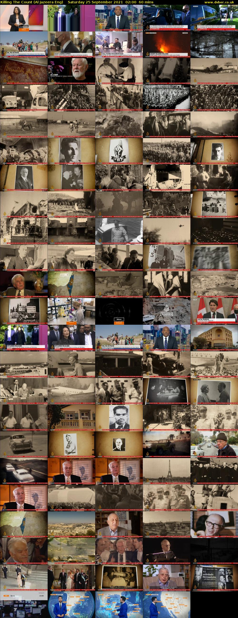 Killing The Count (Al Jazeera Eng) Saturday 25 September 2021 02:00 - 03:00