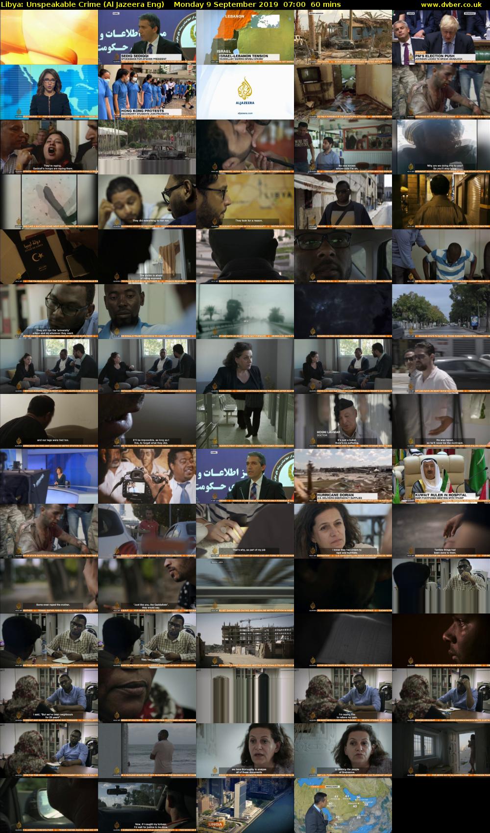 Libya: Unspeakable Crime (Al Jazeera Eng) Monday 9 September 2019 07:00 - 08:00