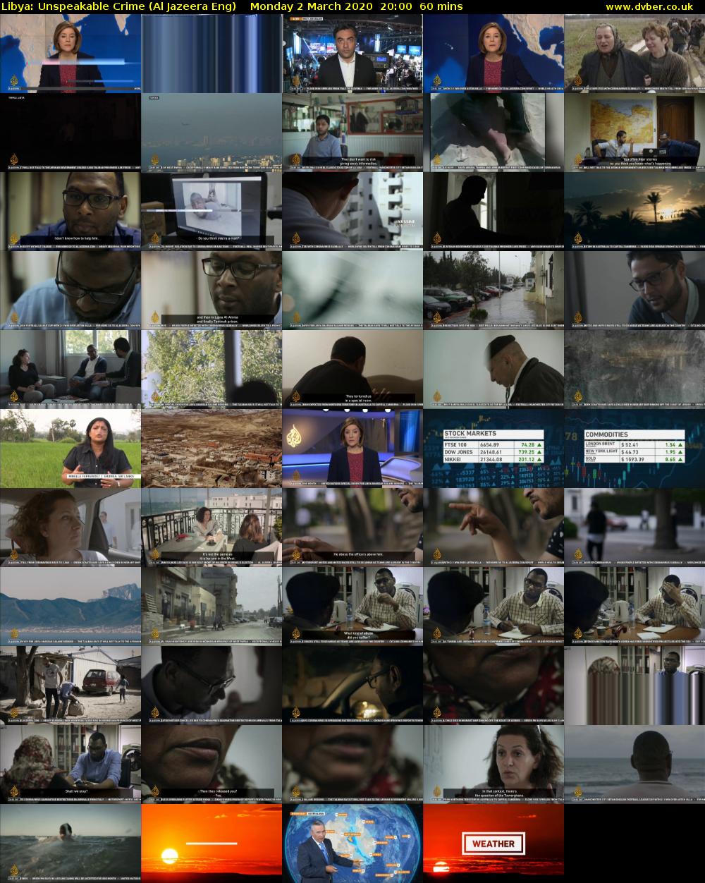 Libya: Unspeakable Crime (Al Jazeera Eng) Monday 2 March 2020 20:00 - 21:00
