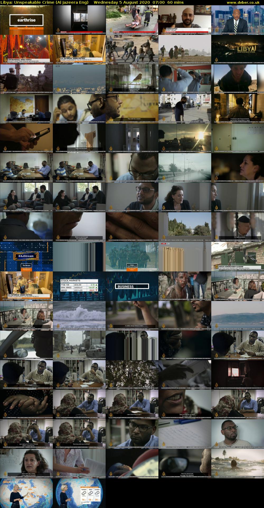 Libya: Unspeakable Crime (Al Jazeera Eng) Wednesday 5 August 2020 07:00 - 08:00