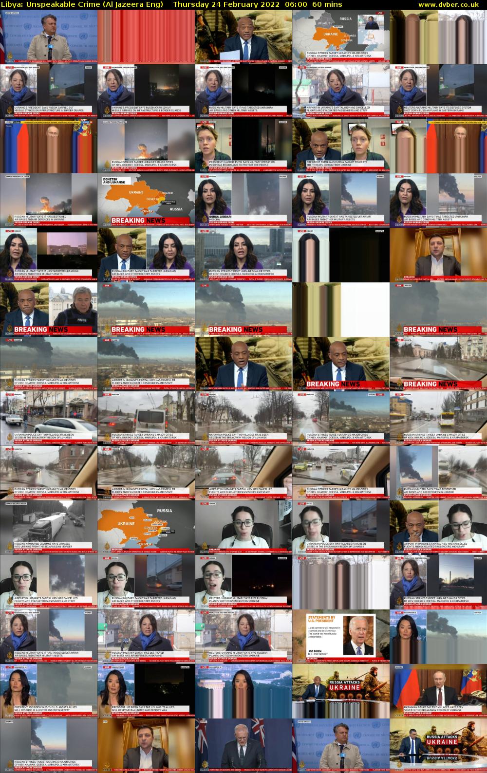Libya: Unspeakable Crime (Al Jazeera Eng) Thursday 24 February 2022 06:00 - 07:00