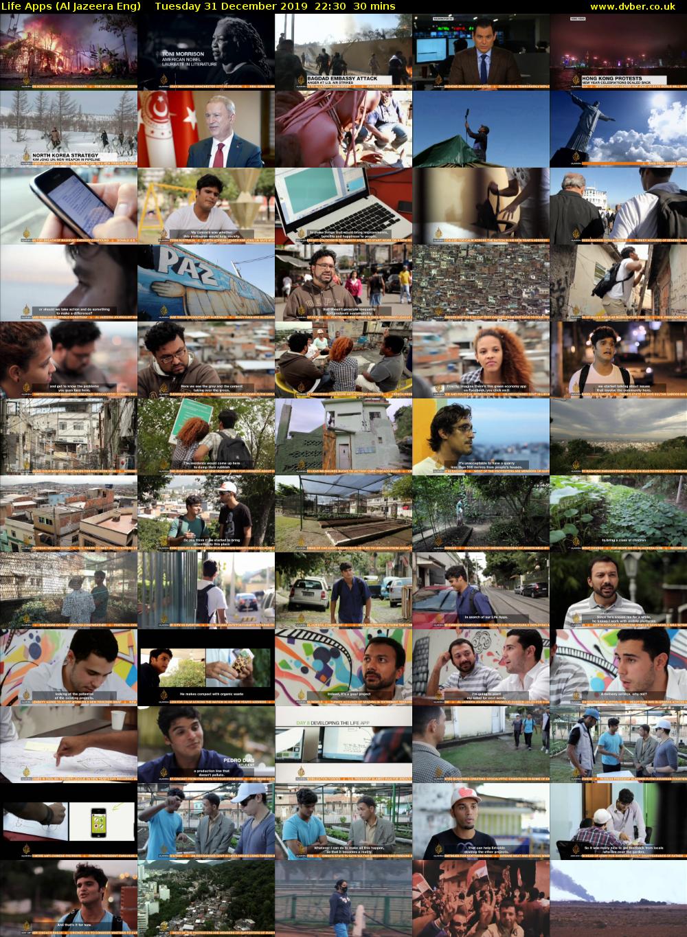 Life Apps (Al Jazeera Eng) Tuesday 31 December 2019 22:30 - 23:00