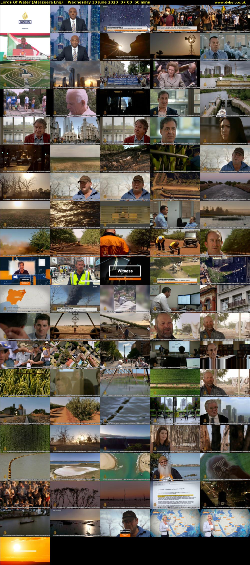 Lords Of Water (Al Jazeera Eng) Wednesday 10 June 2020 07:00 - 08:00