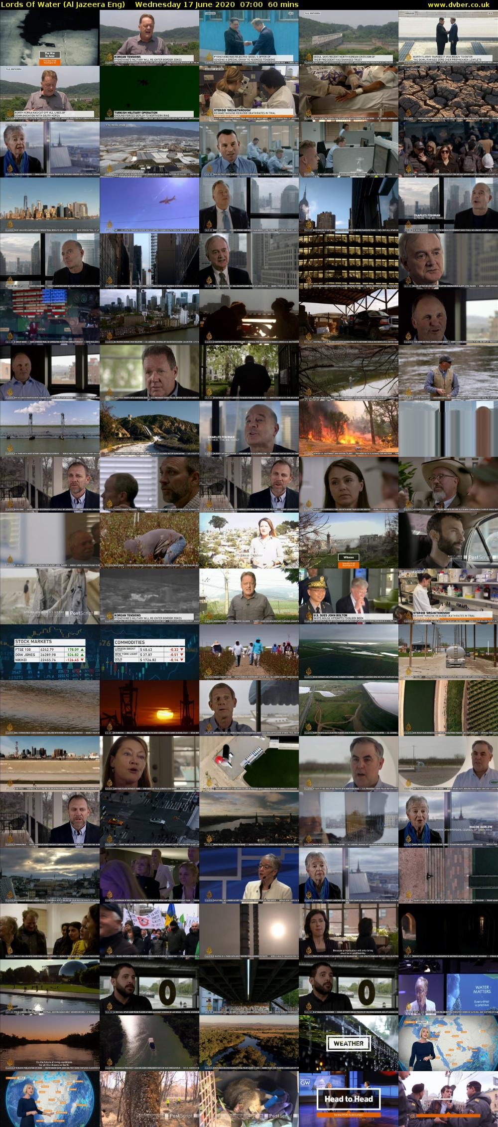 Lords Of Water (Al Jazeera Eng) Wednesday 17 June 2020 07:00 - 08:00