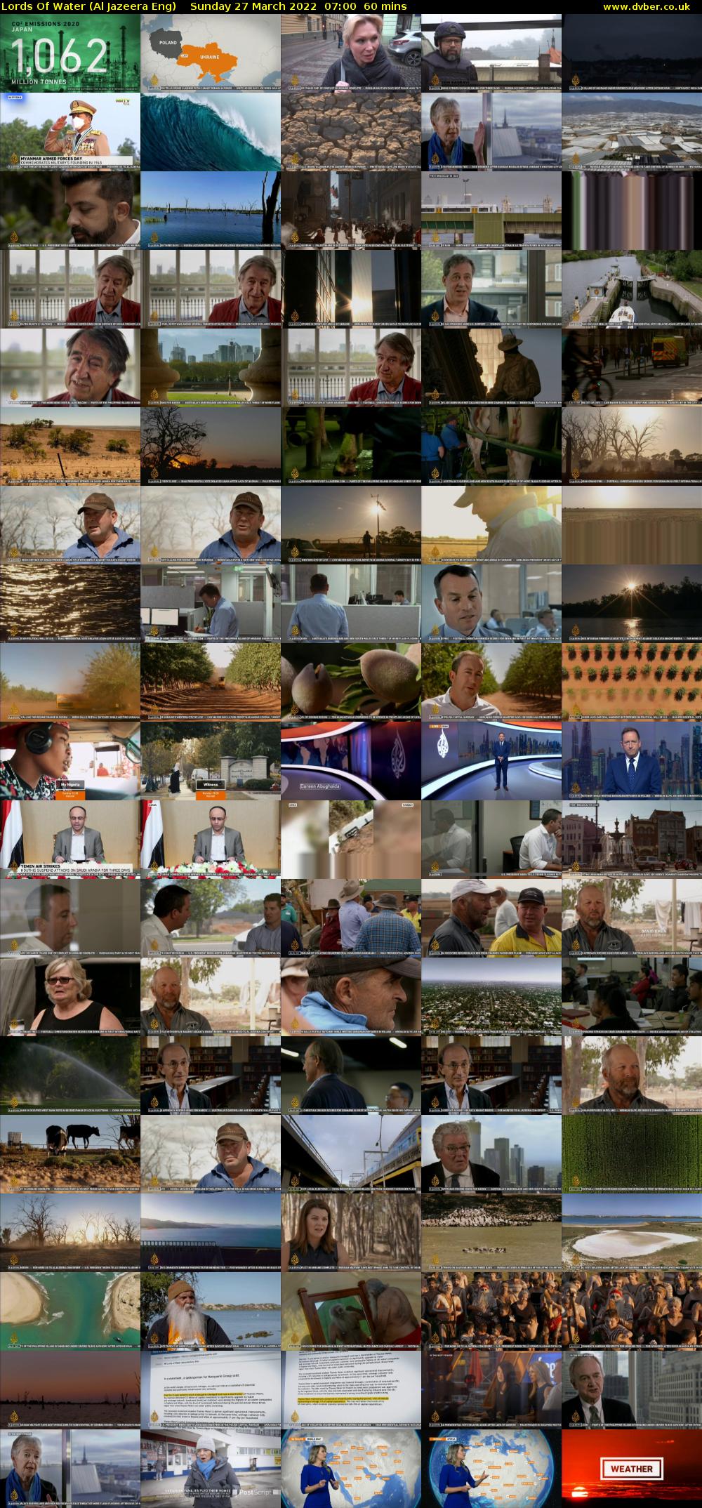 Lords Of Water (Al Jazeera Eng) Sunday 27 March 2022 07:00 - 08:00