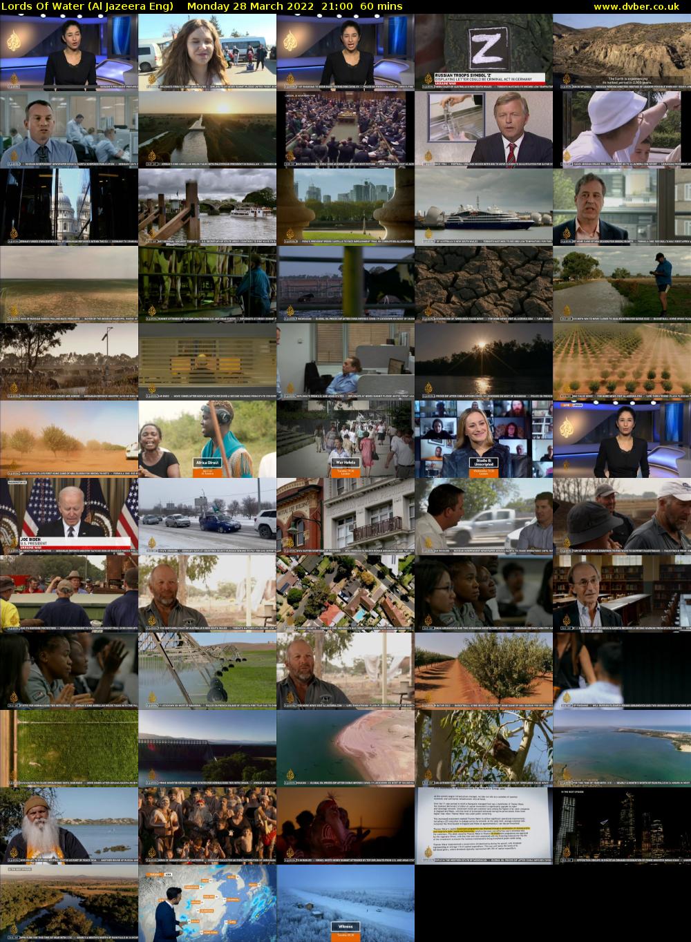 Lords Of Water (Al Jazeera Eng) Monday 28 March 2022 21:00 - 22:00