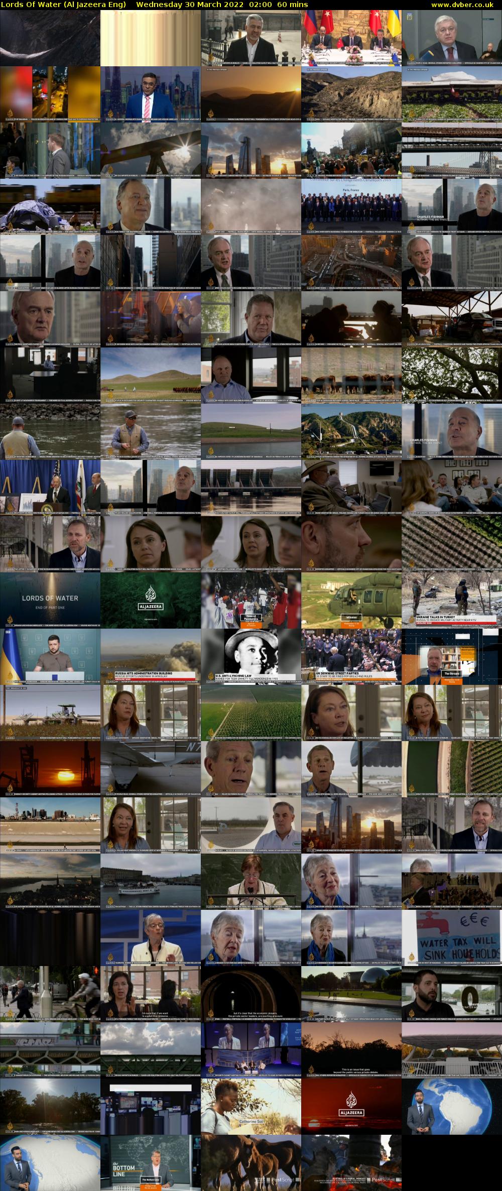 Lords Of Water (Al Jazeera Eng) Wednesday 30 March 2022 02:00 - 03:00