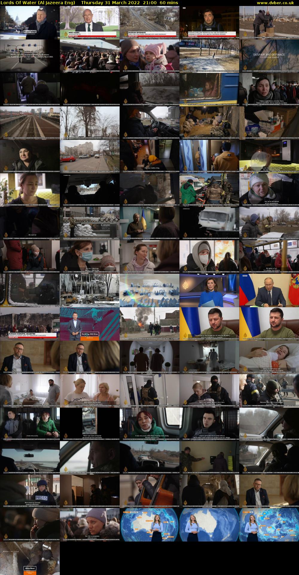 Lords Of Water (Al Jazeera Eng) Thursday 31 March 2022 21:00 - 22:00