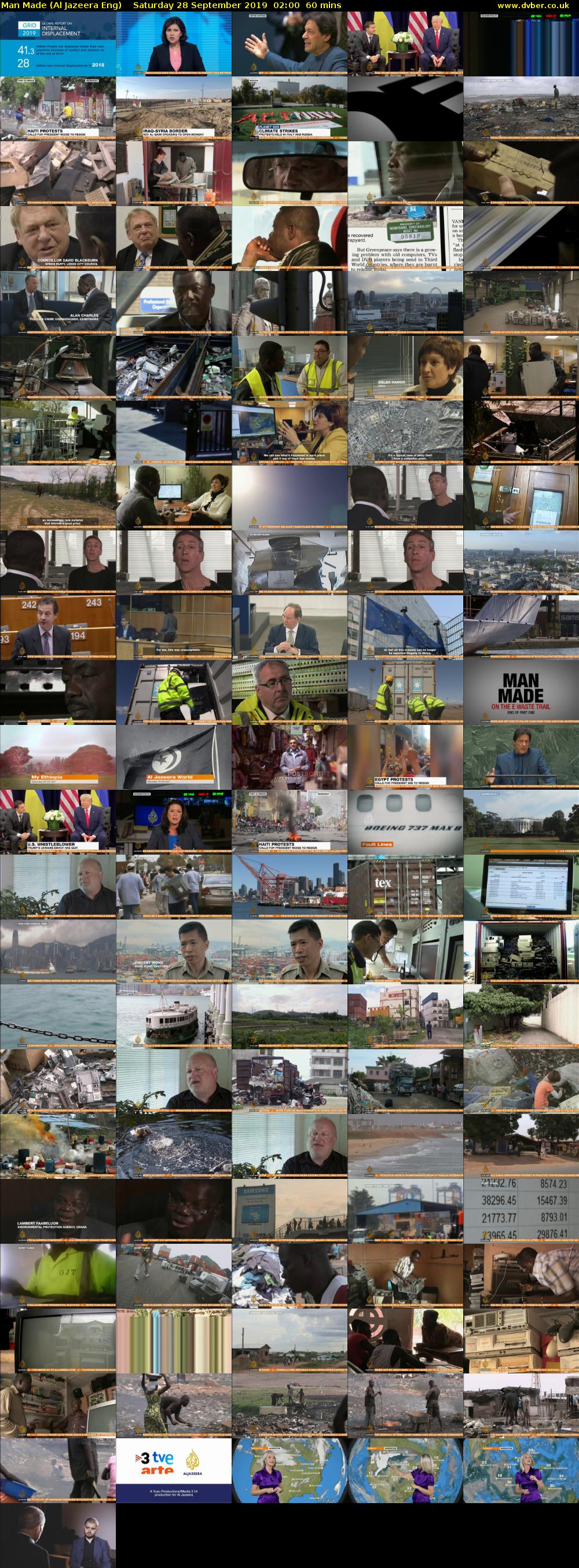 Man Made (Al Jazeera Eng) Saturday 28 September 2019 02:00 - 03:00