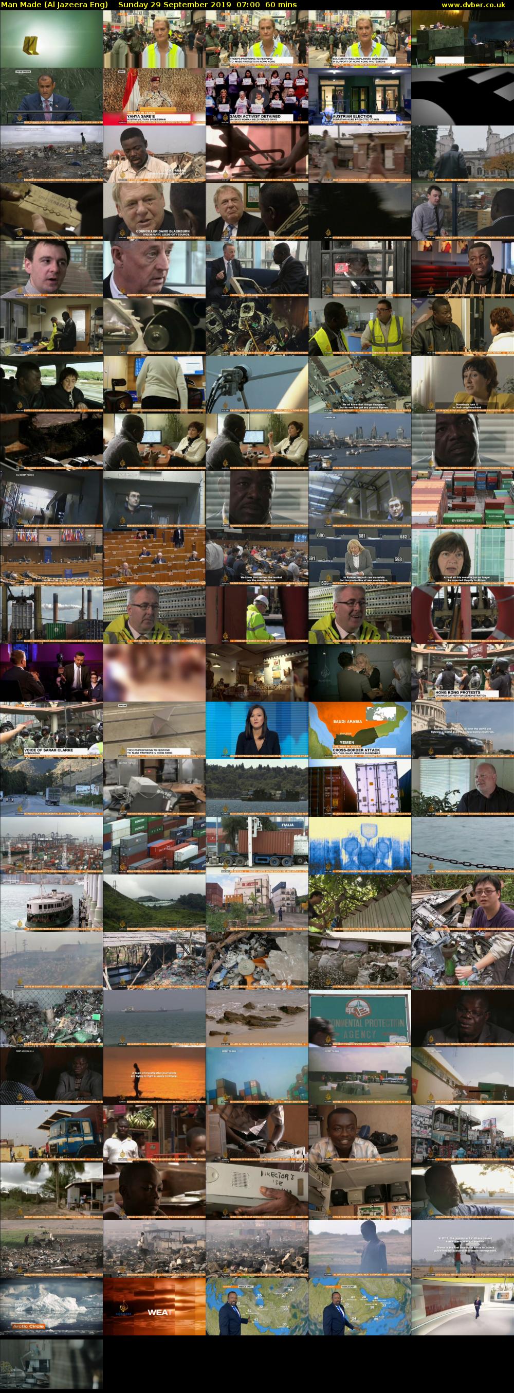 Man Made (Al Jazeera Eng) Sunday 29 September 2019 07:00 - 08:00