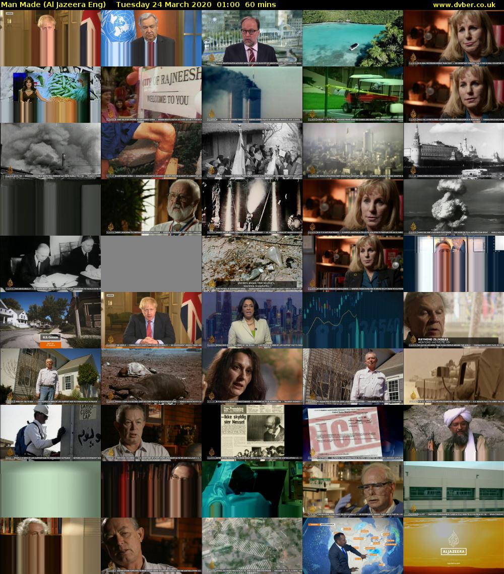 Man Made (Al Jazeera Eng) Tuesday 24 March 2020 01:00 - 02:00