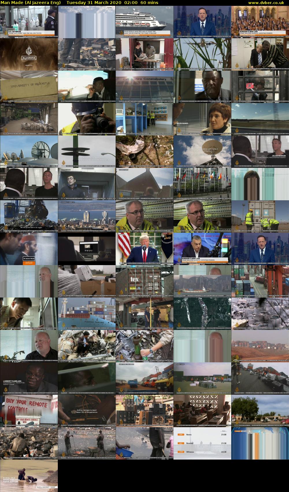 Man Made (Al Jazeera Eng) Tuesday 31 March 2020 02:00 - 03:00