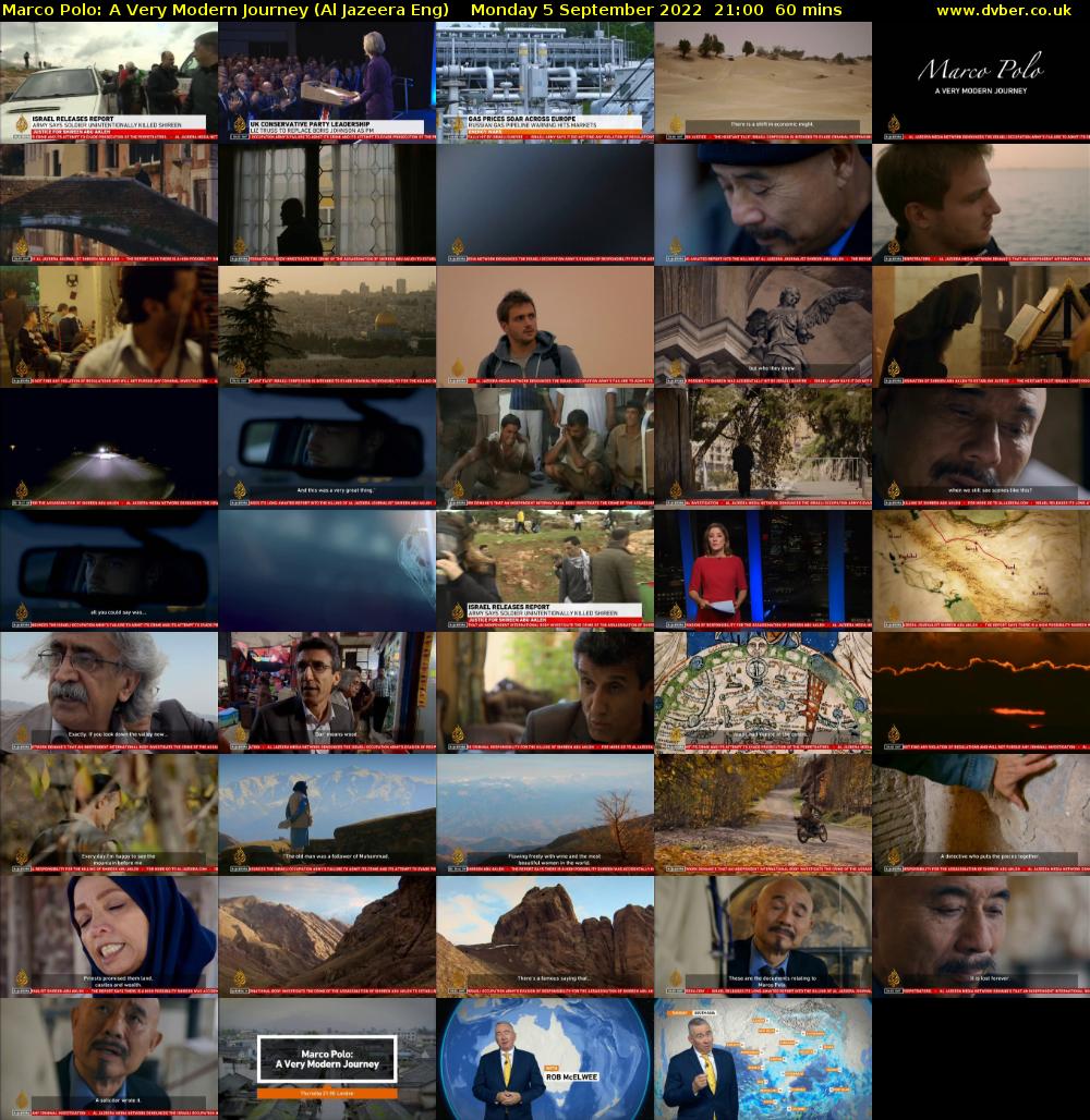 Marco Polo: A Very Modern Journey (Al Jazeera Eng) Monday 5 September 2022 21:00 - 22:00