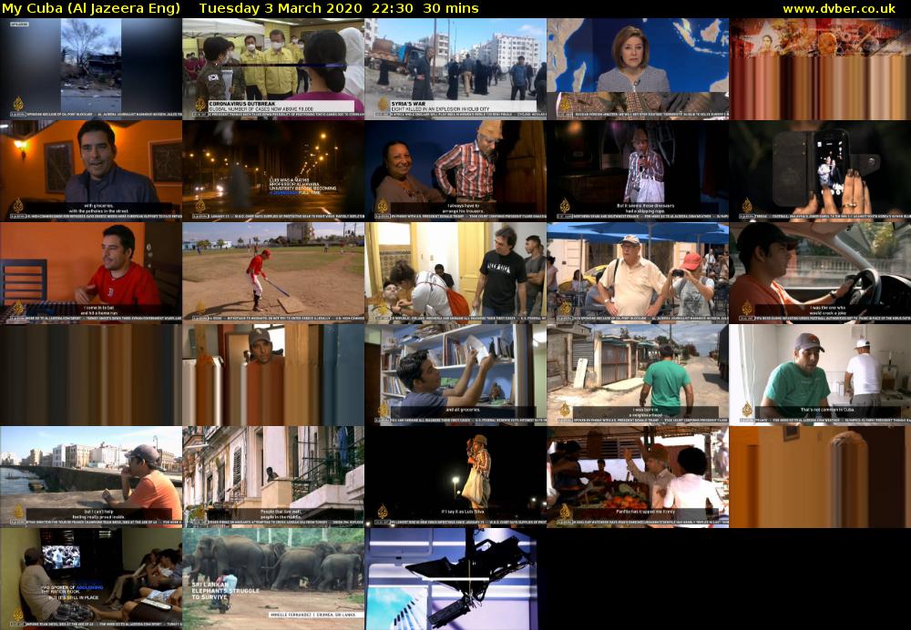My Cuba (Al Jazeera Eng) Tuesday 3 March 2020 22:30 - 23:00