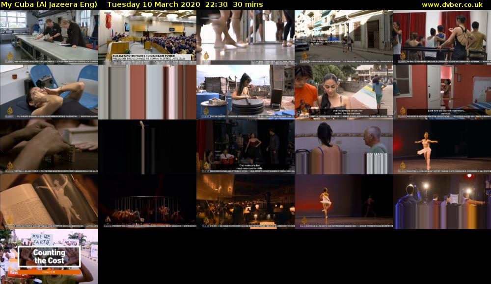 My Cuba (Al Jazeera Eng) Tuesday 10 March 2020 22:30 - 23:00