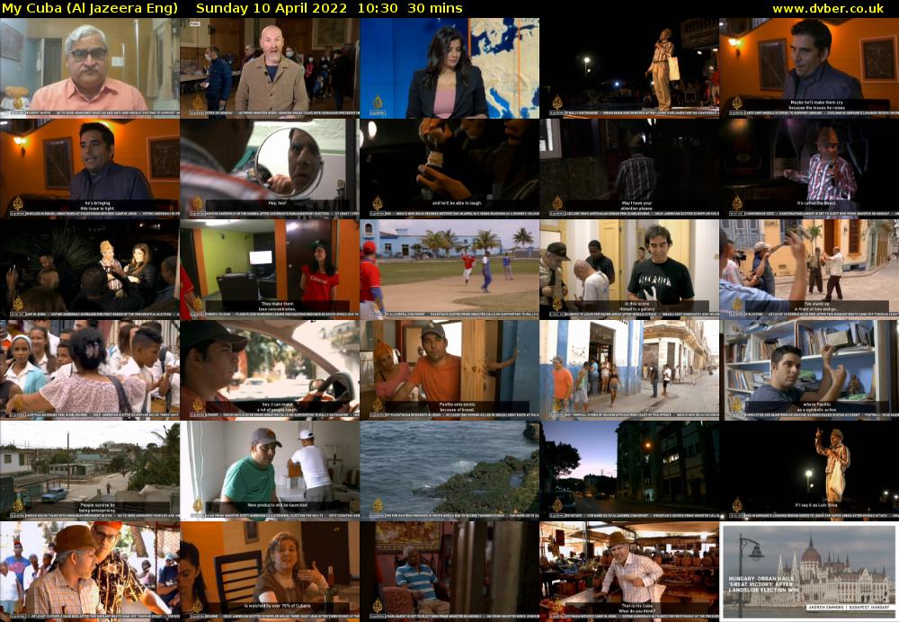 My Cuba (Al Jazeera Eng) Sunday 10 April 2022 10:30 - 11:00