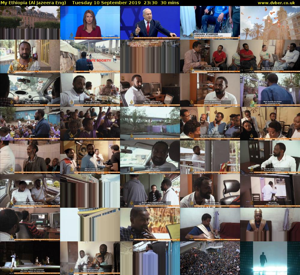 My Ethiopia (Al Jazeera Eng) Tuesday 10 September 2019 23:30 - 00:00