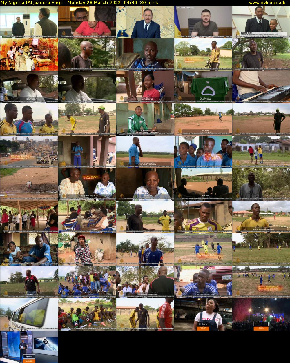 My Nigeria (Al Jazeera Eng) Monday 28 March 2022 04:30 - 05:00