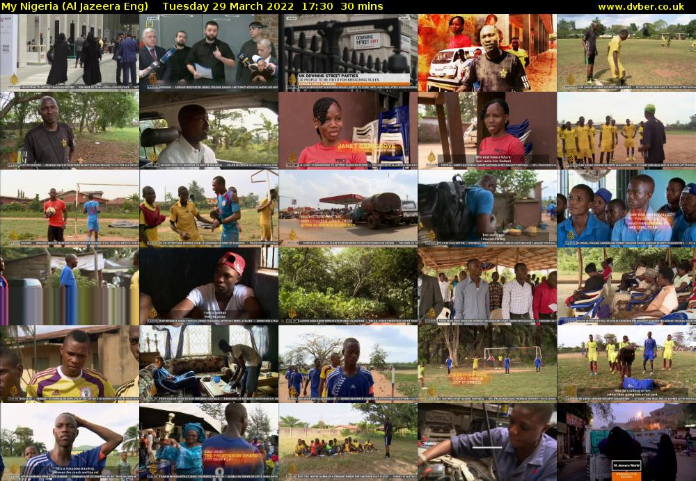 My Nigeria (Al Jazeera Eng) Tuesday 29 March 2022 17:30 - 18:00