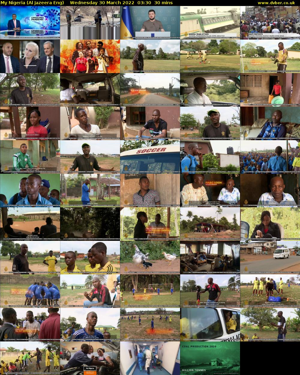 My Nigeria (Al Jazeera Eng) Wednesday 30 March 2022 03:30 - 04:00