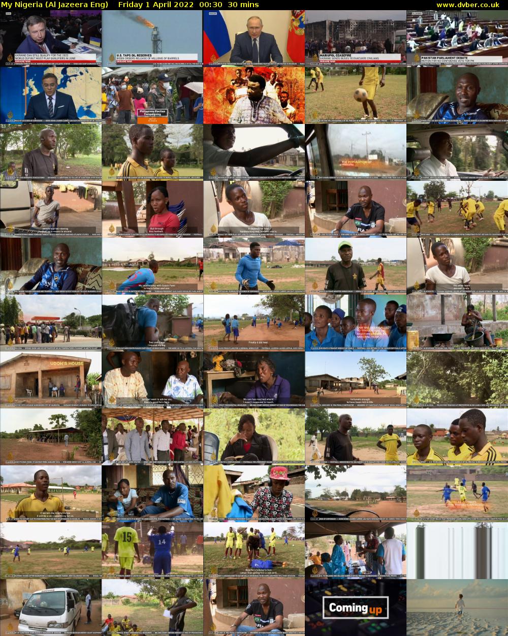 My Nigeria (Al Jazeera Eng) Friday 1 April 2022 00:30 - 01:00