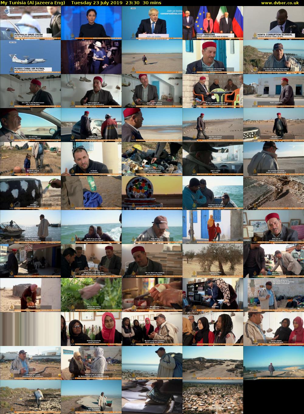 My Tunisia (Al Jazeera Eng) Tuesday 23 July 2019 23:30 - 00:00