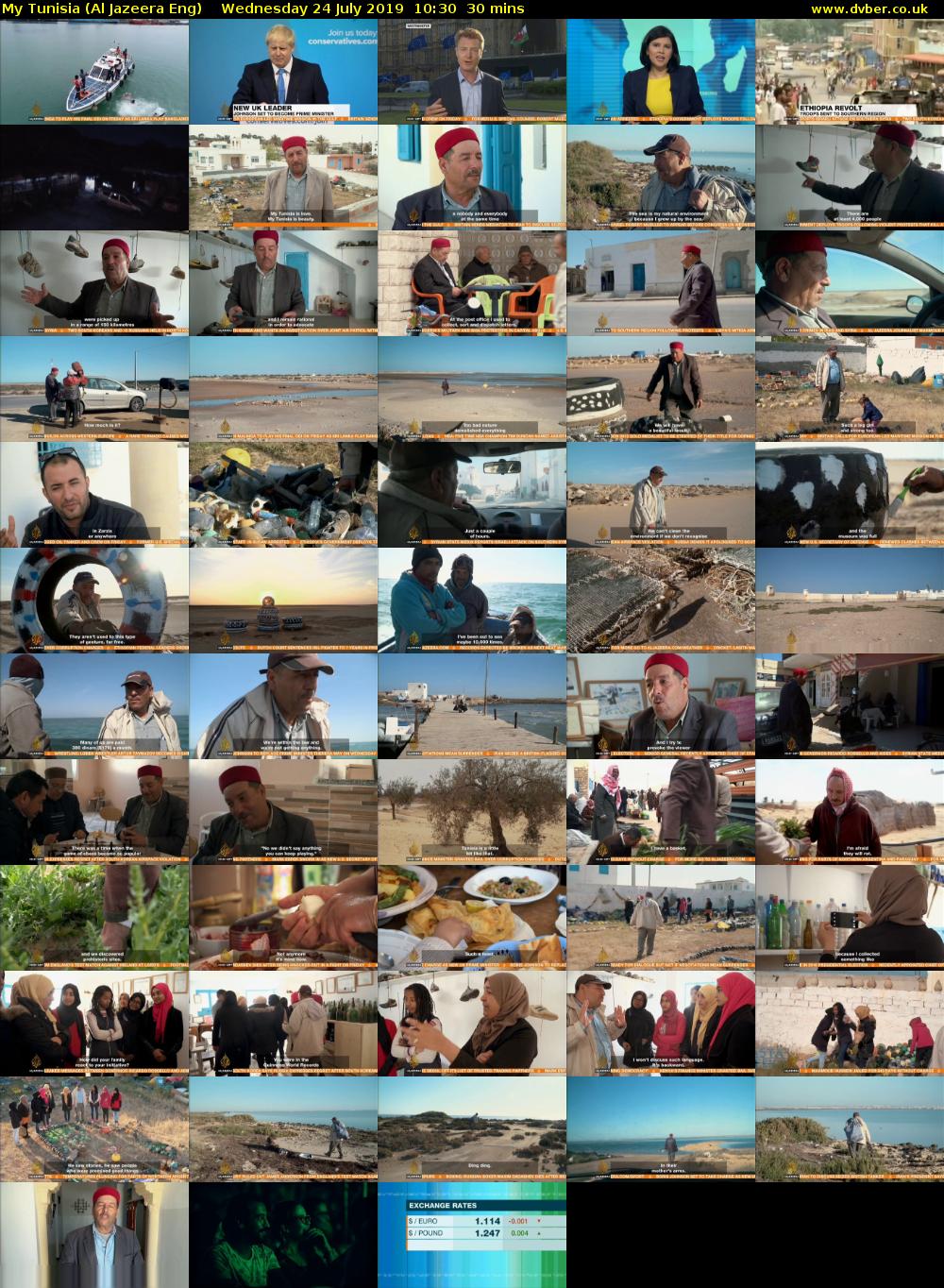 My Tunisia (Al Jazeera Eng) Wednesday 24 July 2019 10:30 - 11:00