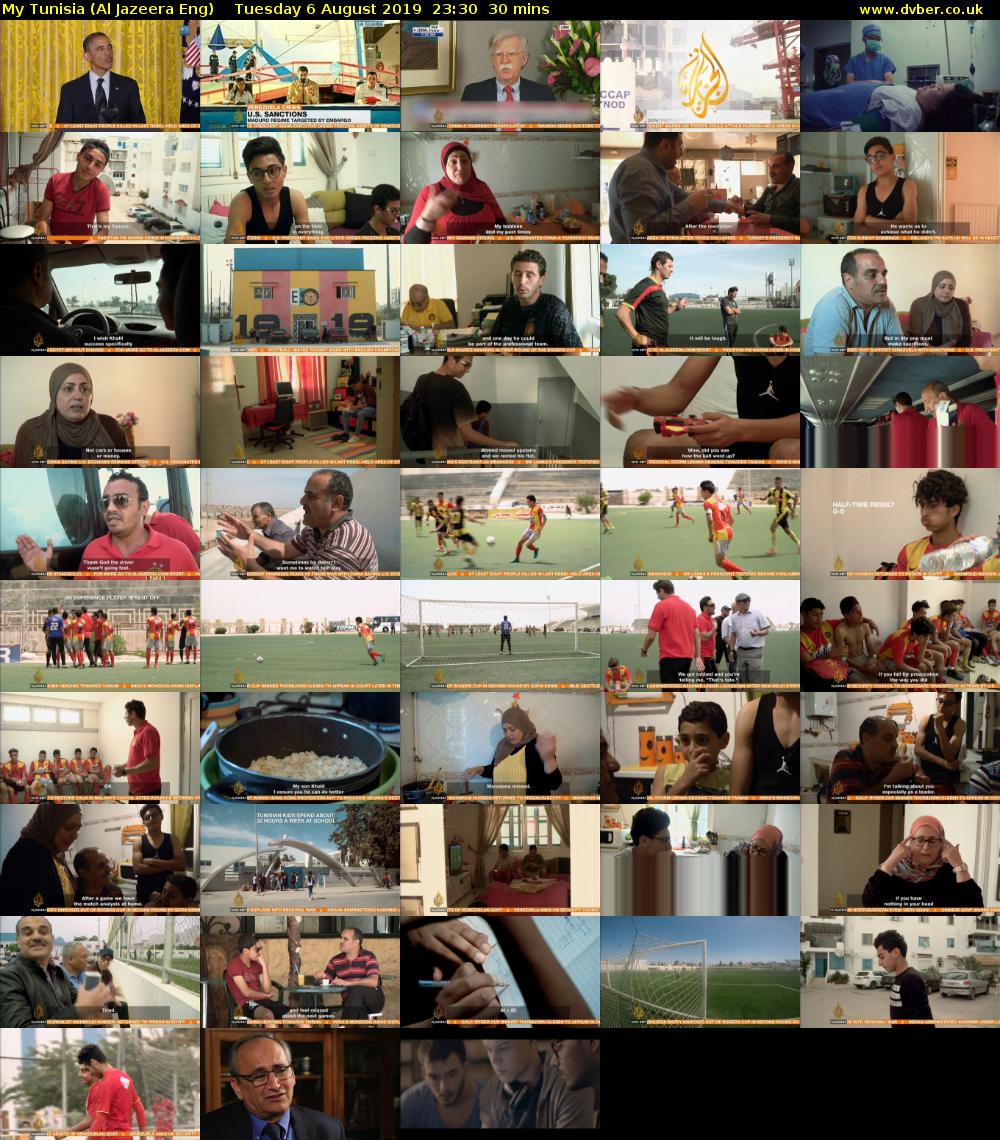 My Tunisia (Al Jazeera Eng) Tuesday 6 August 2019 23:30 - 00:00