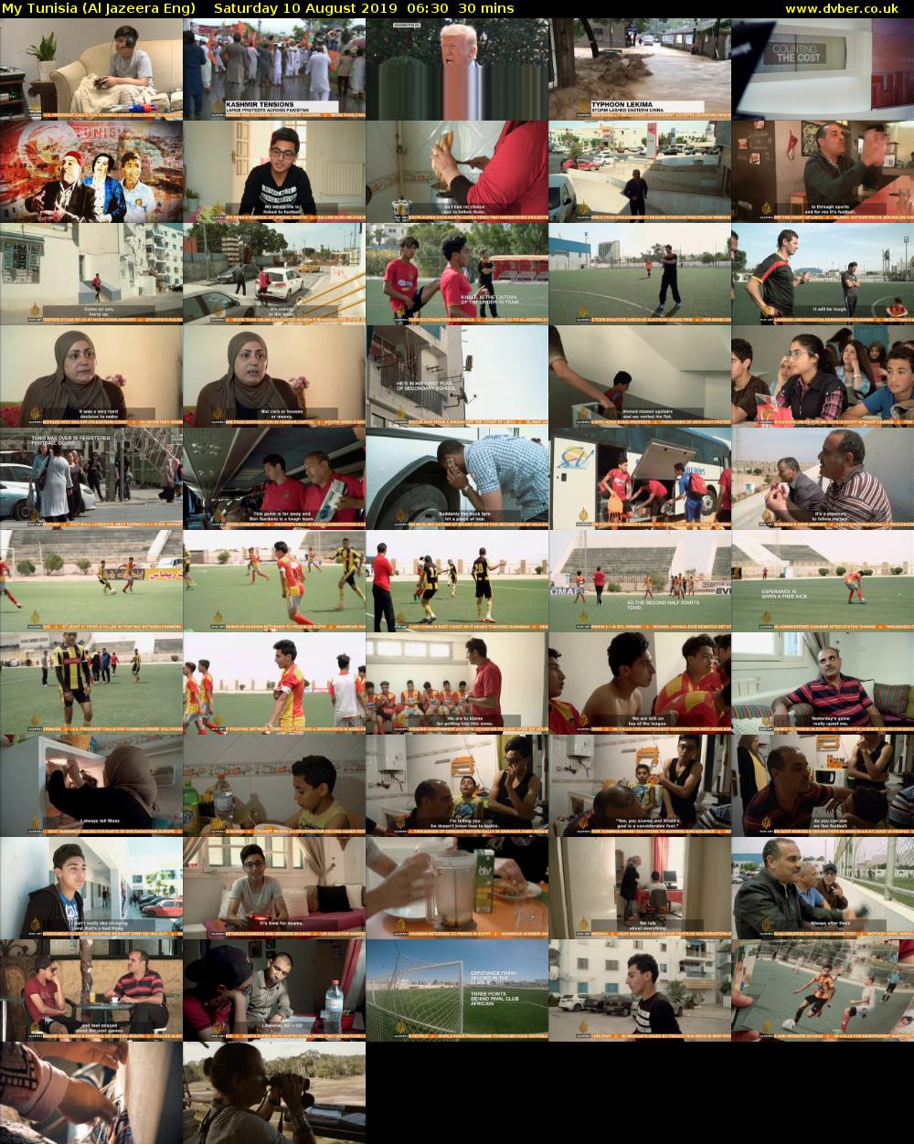 My Tunisia (Al Jazeera Eng) Saturday 10 August 2019 06:30 - 07:00