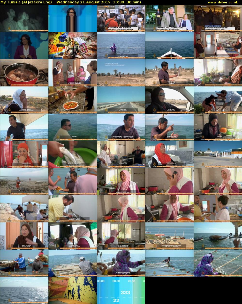 My Tunisia (Al Jazeera Eng) Wednesday 21 August 2019 10:30 - 11:00