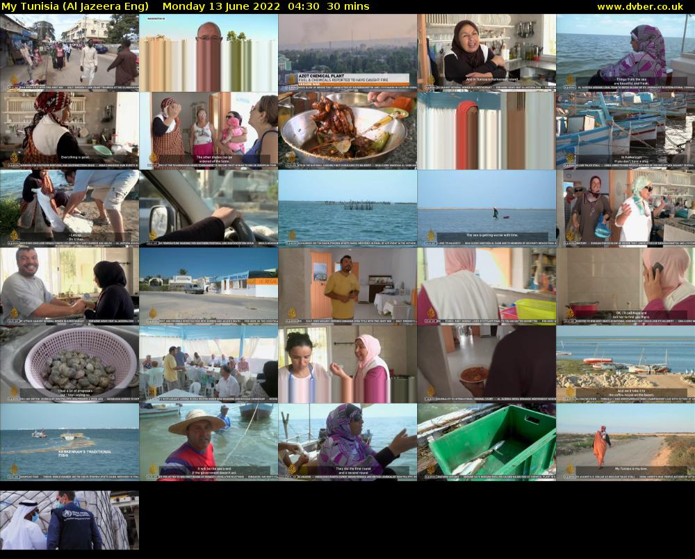 My Tunisia (Al Jazeera Eng) Monday 13 June 2022 04:30 - 05:00