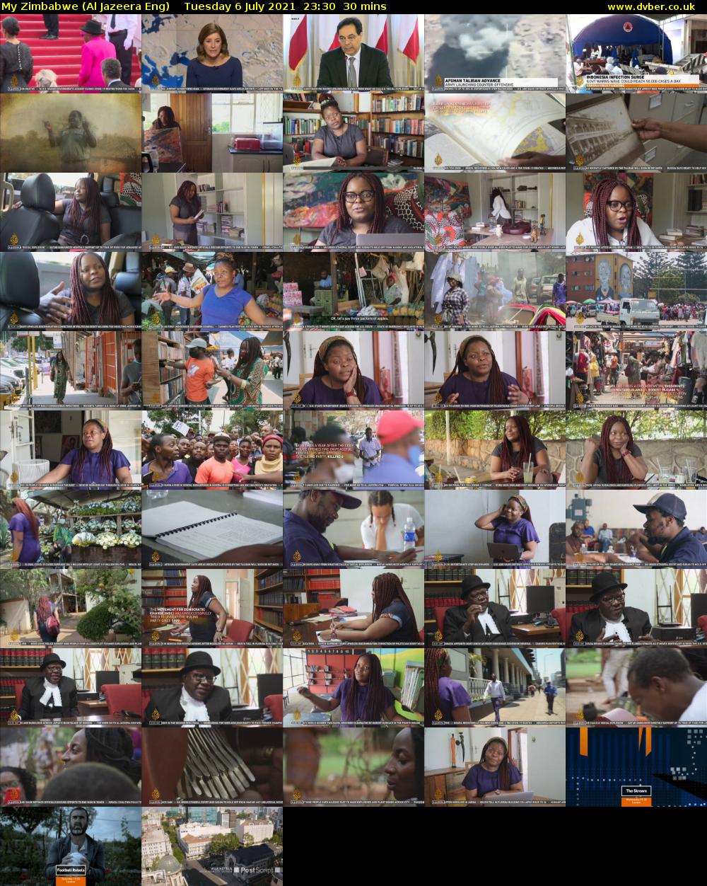 My Zimbabwe (Al Jazeera Eng) Tuesday 6 July 2021 23:30 - 00:00