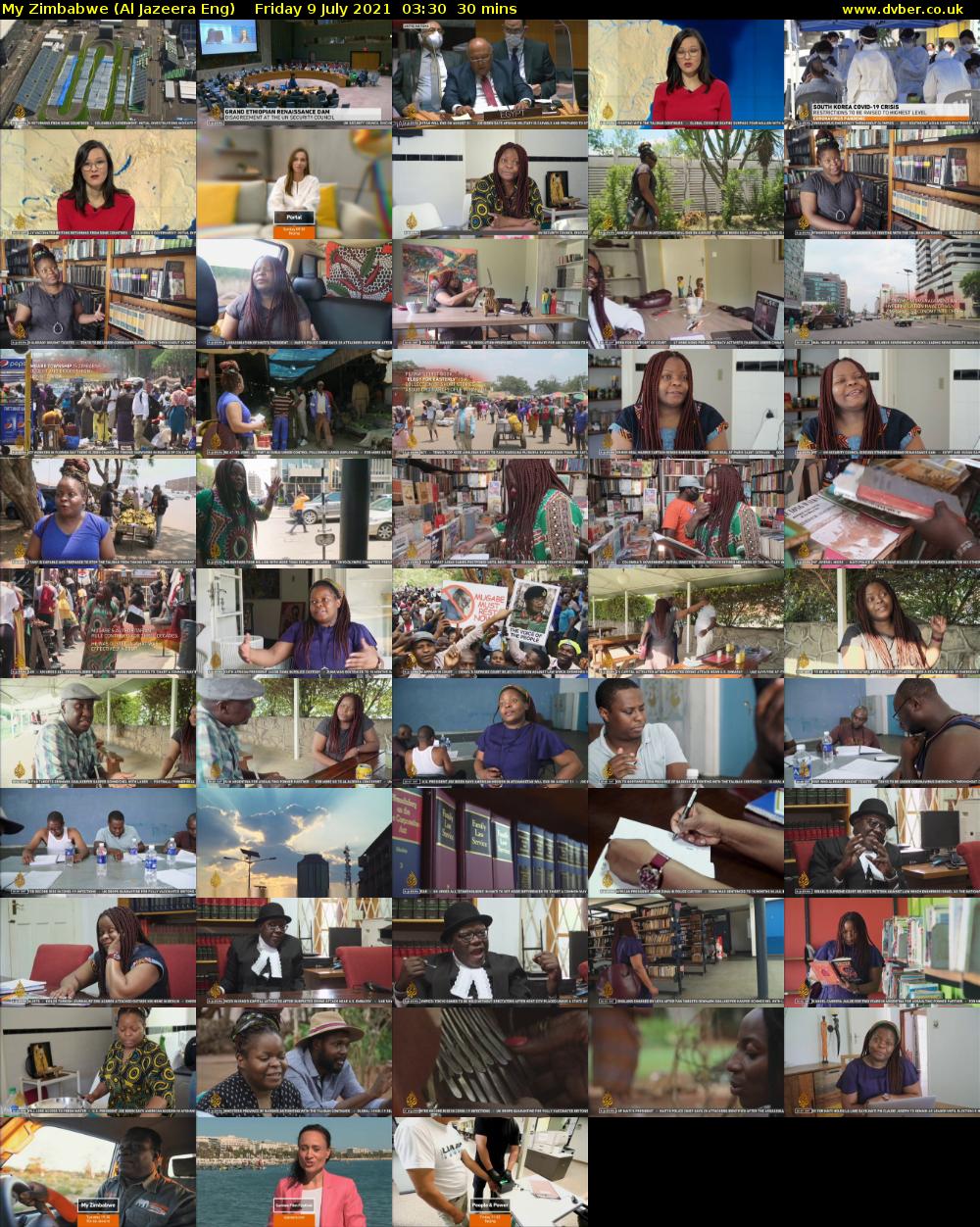 My Zimbabwe (Al Jazeera Eng) Friday 9 July 2021 03:30 - 04:00