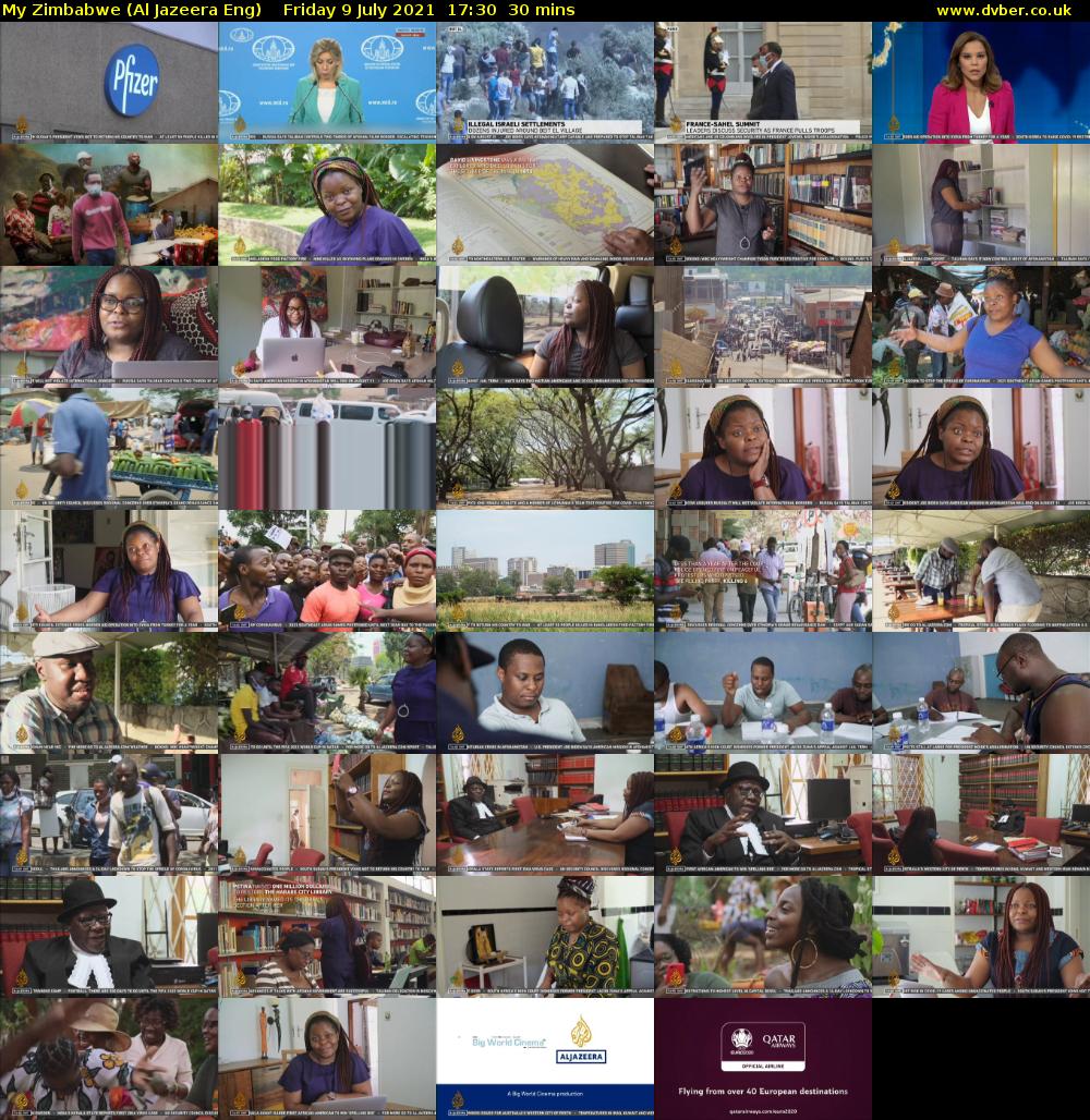 My Zimbabwe (Al Jazeera Eng) Friday 9 July 2021 17:30 - 18:00