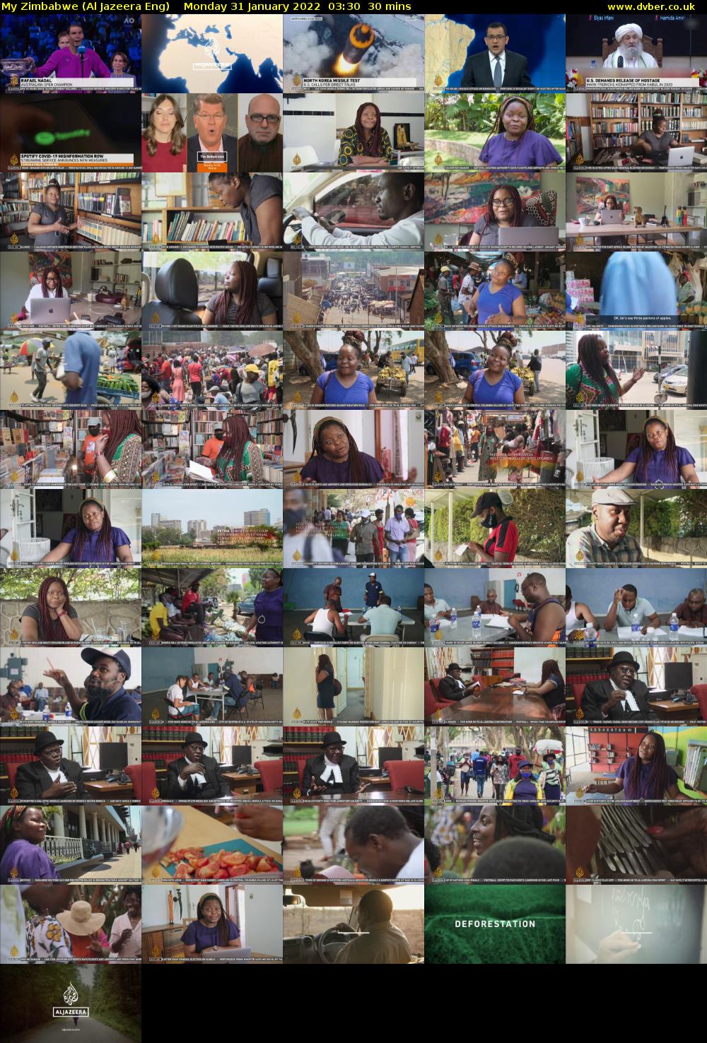 My Zimbabwe (Al Jazeera Eng) Monday 31 January 2022 03:30 - 04:00