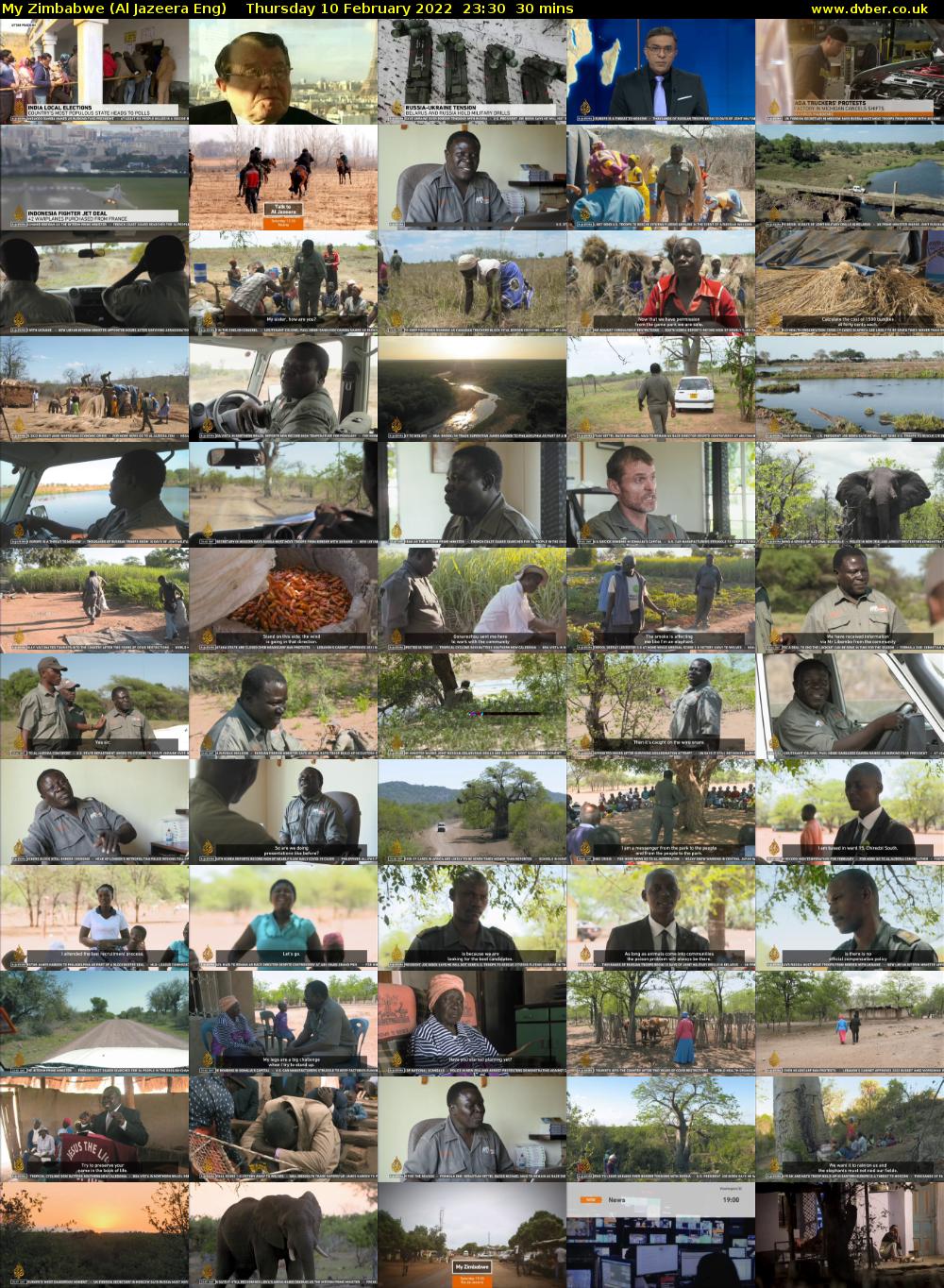 My Zimbabwe (Al Jazeera Eng) Thursday 10 February 2022 23:30 - 00:00