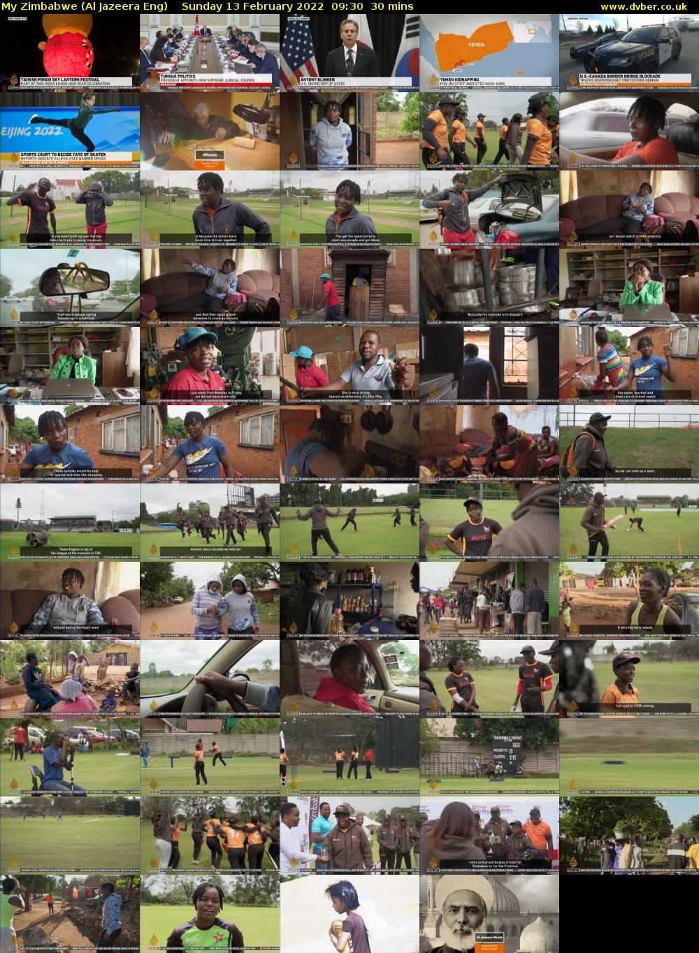 My Zimbabwe (Al Jazeera Eng) Sunday 13 February 2022 09:30 - 10:00