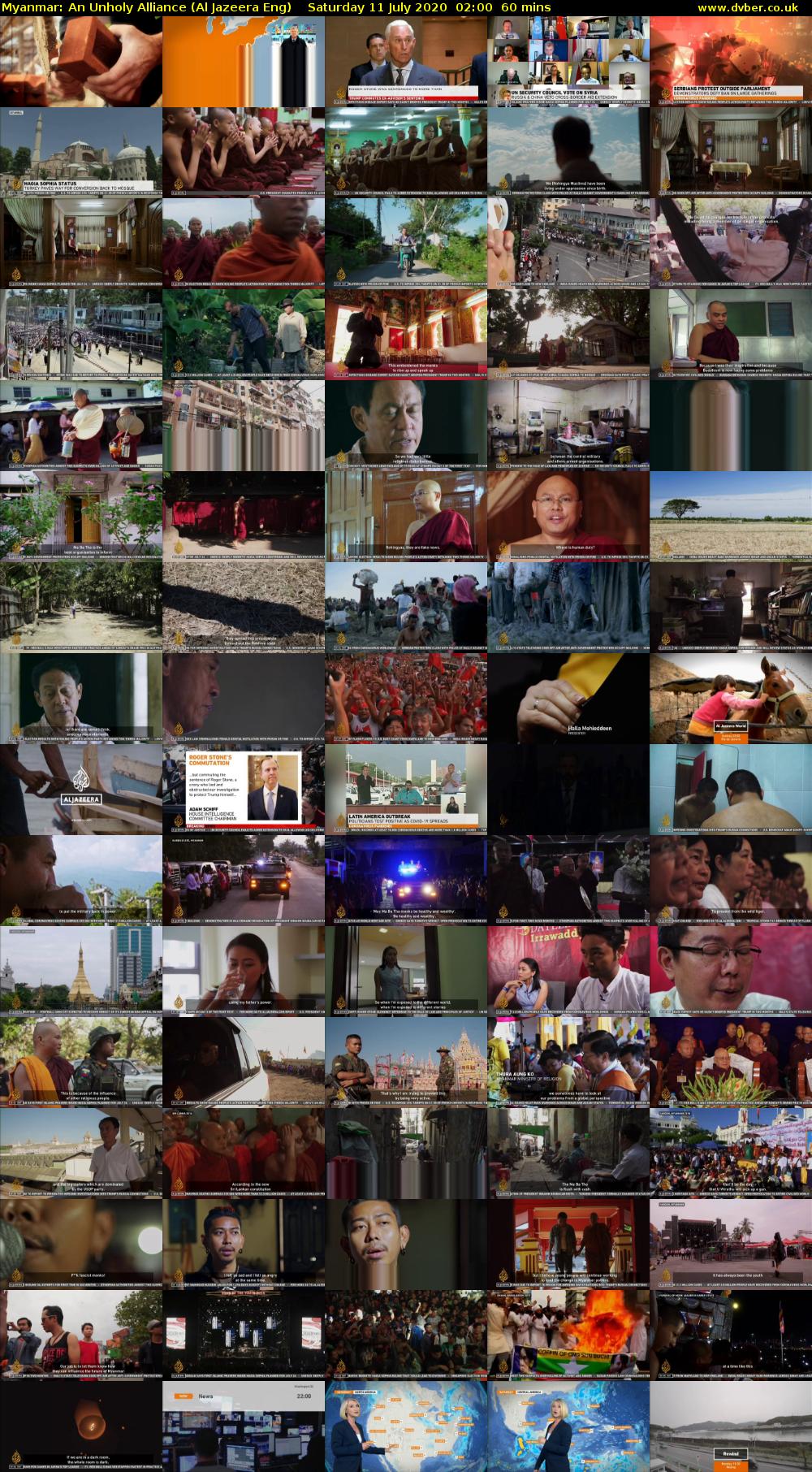 Myanmar: An Unholy Alliance (Al Jazeera Eng) Saturday 11 July 2020 02:00 - 03:00