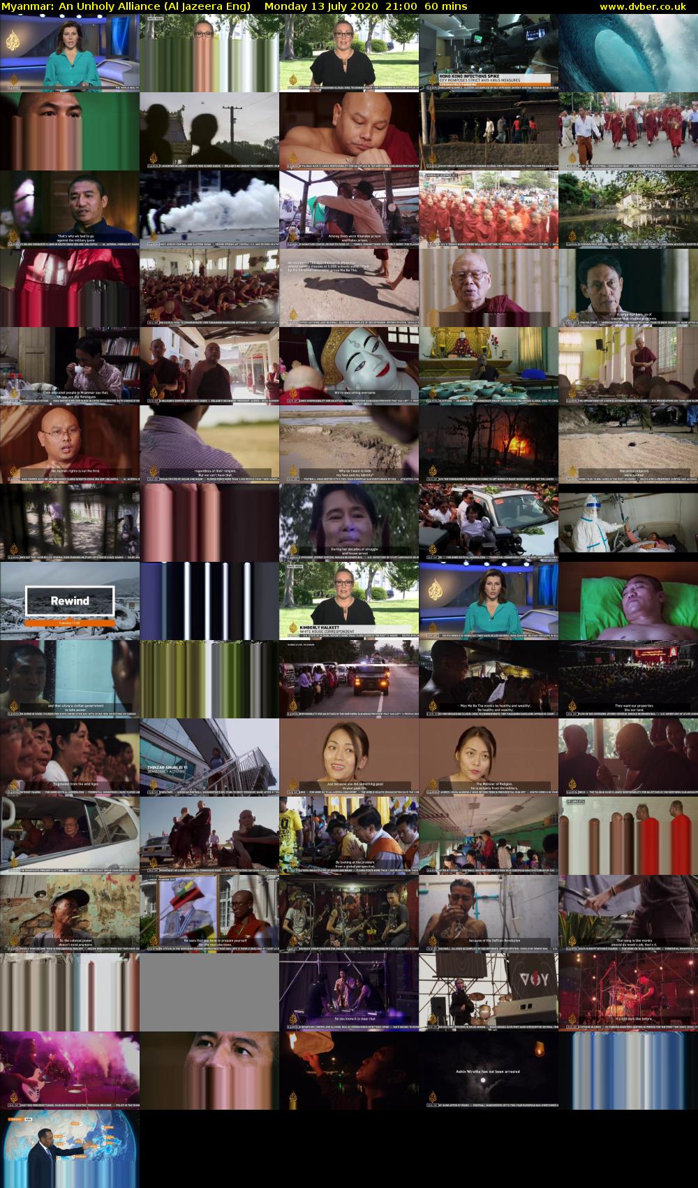 Myanmar: An Unholy Alliance (Al Jazeera Eng) Monday 13 July 2020 21:00 - 22:00