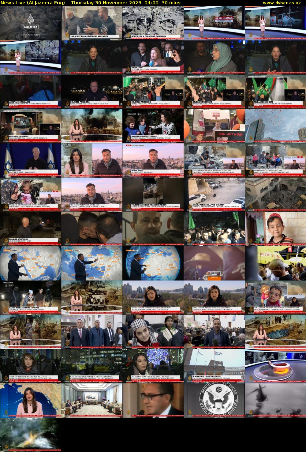 News Live (Al Jazeera Eng) Thursday 30 November 2023 04:00 - 04:30